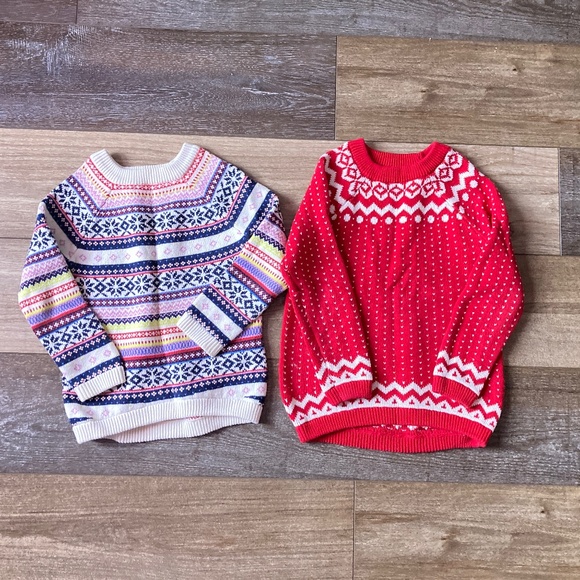 Girl Holiday Sweater 5T - Picture 1 of 7